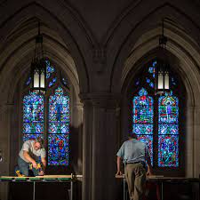 Kerry James Marshall Stained Glass To