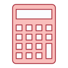 Calculator Icon Simple Ilration
