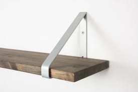 Modern Shelf Bracket Aluminium Matte