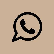 Tan App Icon For Whatsapp App Icon