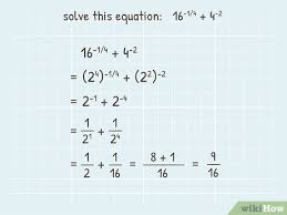 How To Calculate Negative Exponents