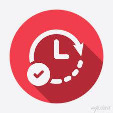 Correct Time Icon Clock Icon With