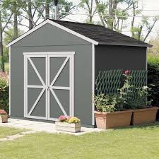 Rookwood 10 Ft W X 8 Ft D Wood Storage Shed With Floor Handy Home