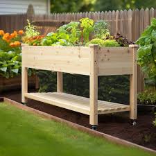 Wooden Raised Garden Bed