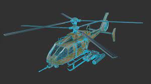 generic helicopter 3d model by yn delmund