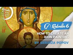 Icon Painting By Serjoža Popov