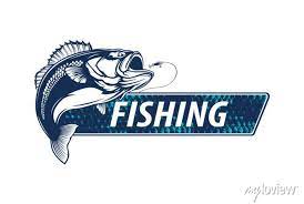 Fishing Bass Logo Bass Fish With Rod