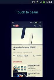 using android beam on galaxy s4