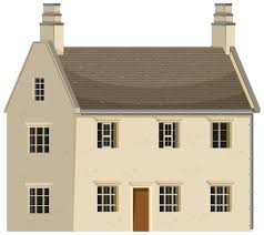 Tudor House Vectors Ilrations For