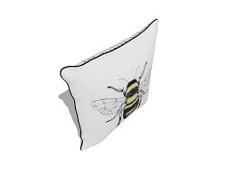 Allen Roth Bee Icon Toss Pillow