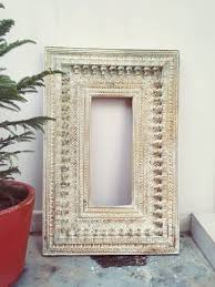 Rustic Wall Mirror Boho Vintage Style