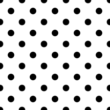Black And White Seamless Polka Dot Pattern