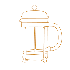 French Press Noble Coffee Roasting