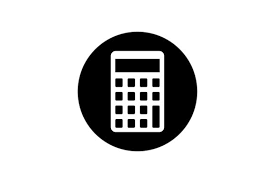 Calculator Math Icon Graphic By