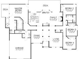 4 Bedroom Bungalow House Plans In