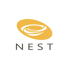 Bird Nest Logo Icon Design Template For