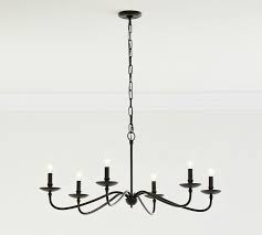 Lucca Iron Chandelier Pottery Barn