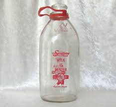Half Gallon Milk Bottle From Sanitary