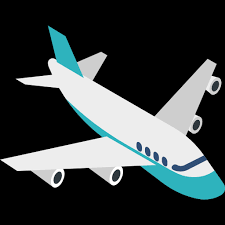 Commercial Plane Free Transport Icons