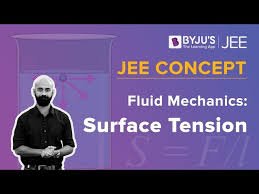 Properties Of Fluids Surface Tension