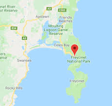 Freycinet Map Must See Places Tasmania