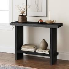 Rectangle Wood Accent Console Table