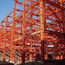 steel structure building with main