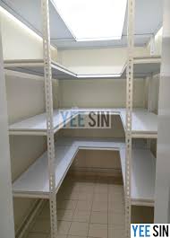 z beam boltless rack with pvc plywood
