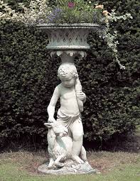 Child With Goat Jardiniere