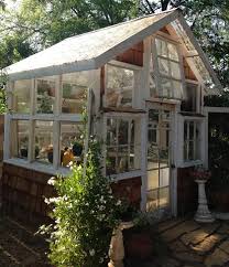 Old Windows Into An Adorable Greenhouse