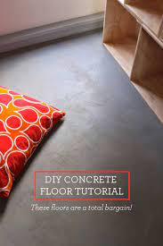 Diy Concrete Floor Home Diys