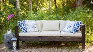 Build A Diy Outdoor Sofa The