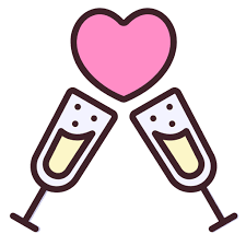 Wine Free Valentines Day Icons