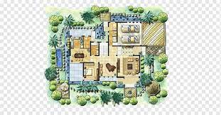 Floor Plan Architecture Building Villa