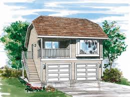 Carriage House Plan With 2 Car Garage