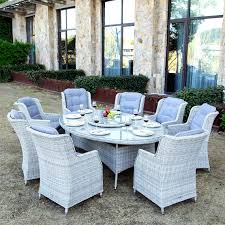 Supremo Lazia 8 Seat Oval Outdoor