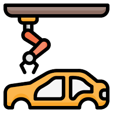 Car Factory Generic Color Lineal Color Icon