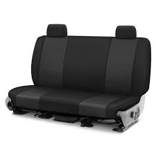 2nd Row Charcoal Black Custom Seat Covers