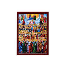 Greek Orthodox Icon Of All Saints