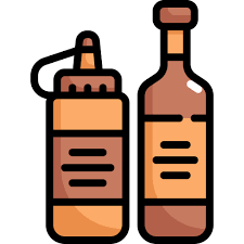 Sauce Bottle Generic Outline Color Icon
