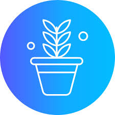 Plant Pot Generic Flat Gradient Icon