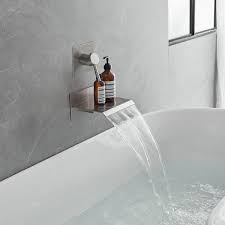 Vibrantbath B 93006 N 1 Handle Tub Filler Finish Brushed Nickel