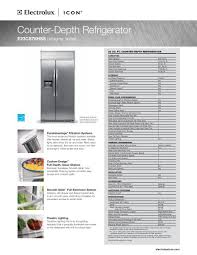 Counter Depth Refrigerator Electrolux