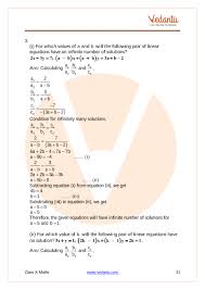Ncert Solutions For Maths Chapter 3