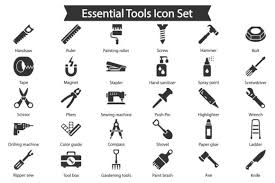 Essential Tool Icon Set Graphic By Icon