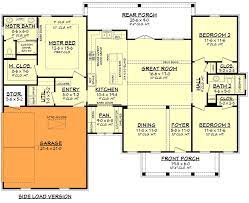 One Story Modern Farmhouse Plan With