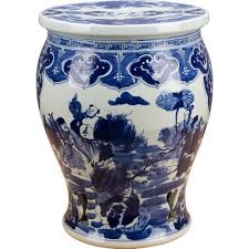 Chinese Oriental Blue And White