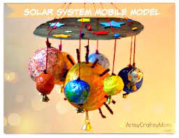 How To Make A Solar System Mobile Model