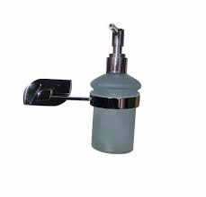 Manual Glass Soap Dispenser For