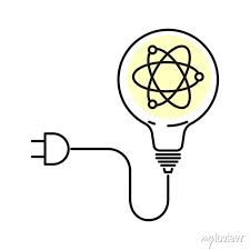 Light Bulb With Electric Wire And Plug